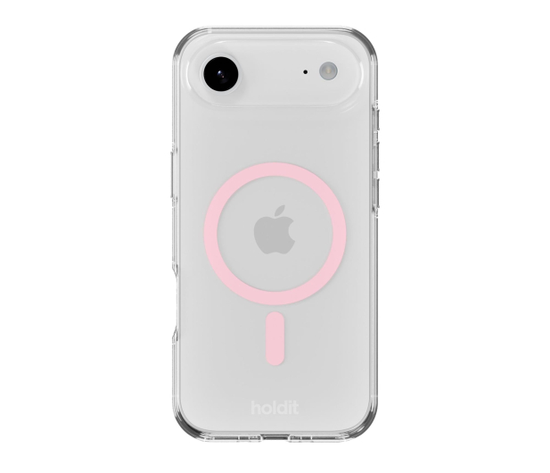 Holdit MagSafe Case iPhone 17 Air Pink/Transparent - 1361729 - zdjęcie